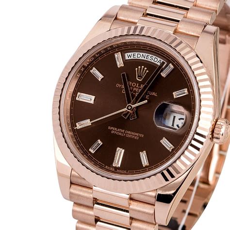 2020 rose gold presidential rolex|used Rolex presidential watches.